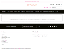 Tablet Screenshot of houseofsmooch.com